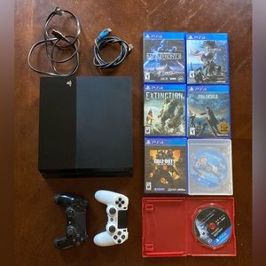 Playstation 4 Console + Games Bundle